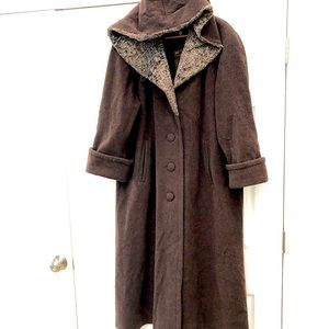 Winter Wool/Cashmere Oversized Maxi Coat